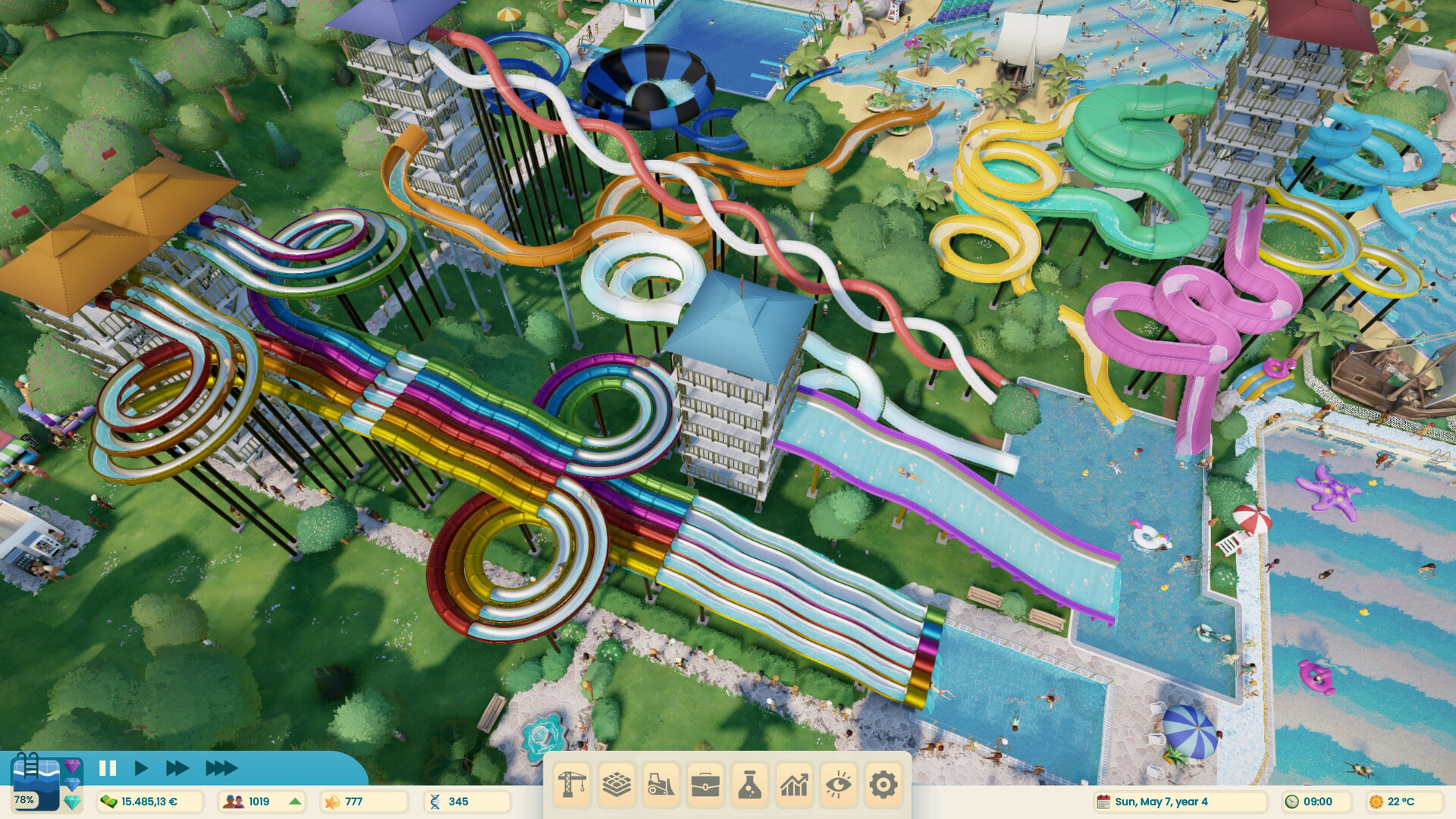Aquapark Tycoon screenshot #1