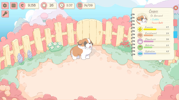 Screenshot z Puppy Park Screenshot z Puppy Park