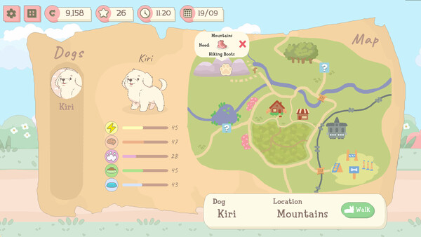 Screenshot z Puppy Park Screenshot z Puppy Park