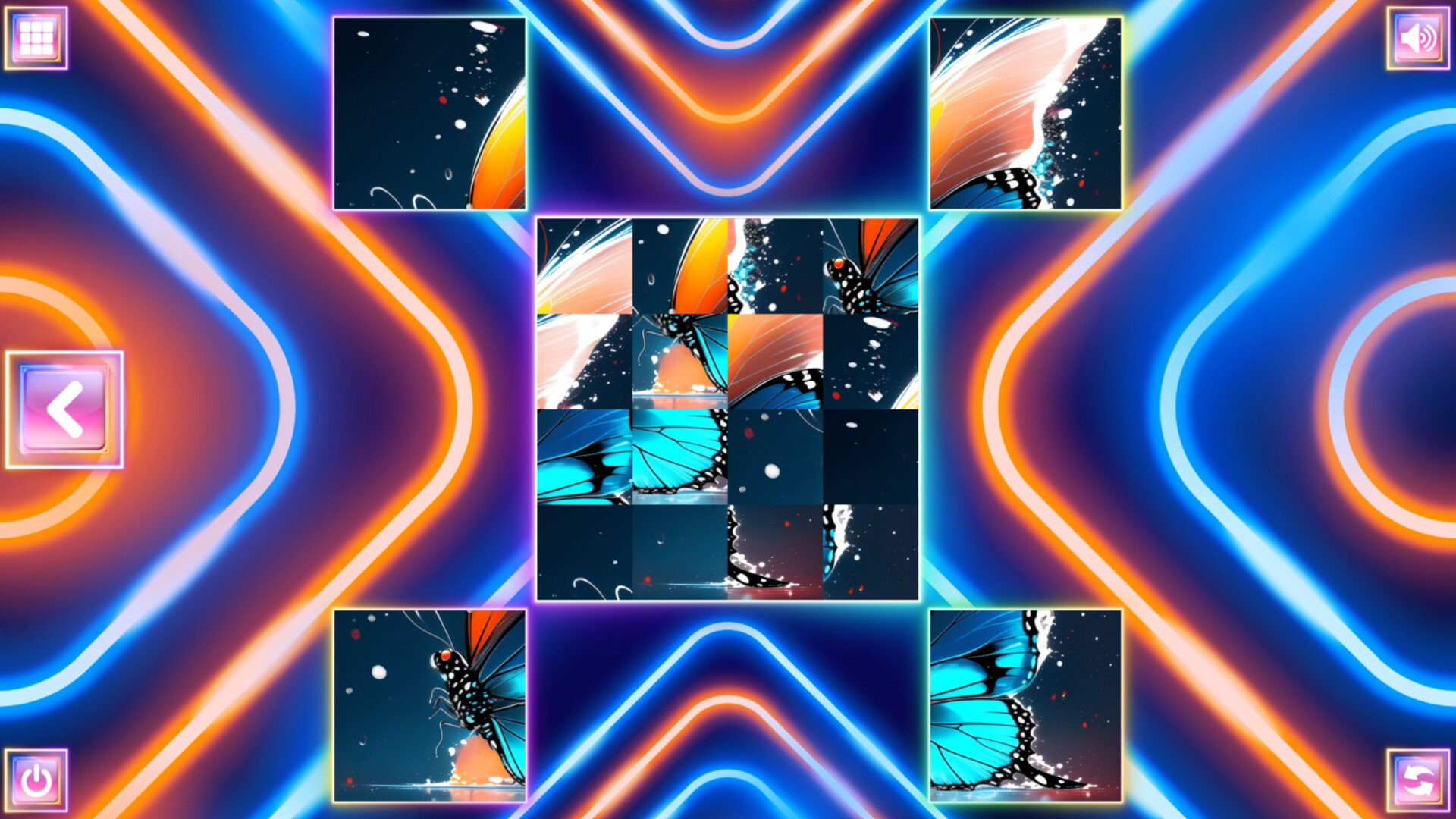 Neon Fantasy: Butterflies screenshot 3