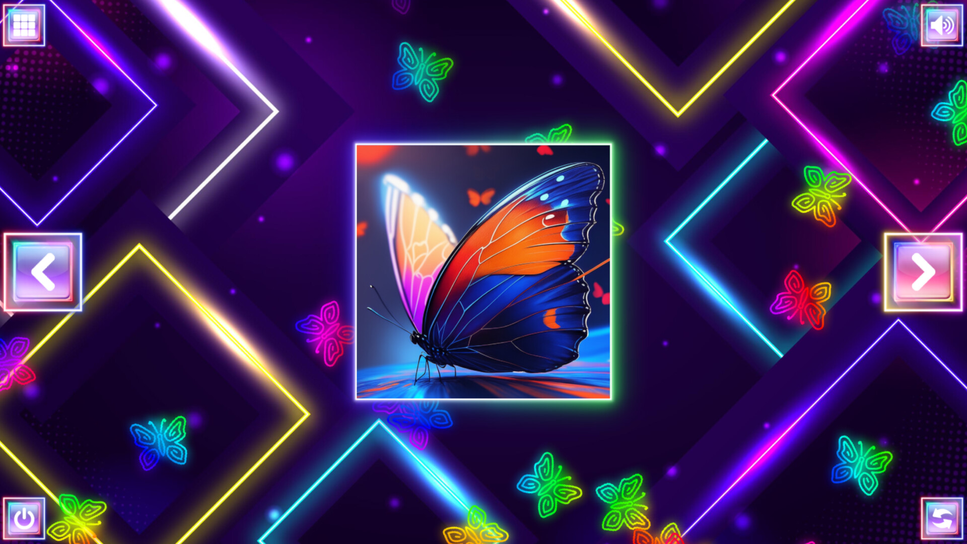 Neon Fantasy: Butterflies screenshot 8