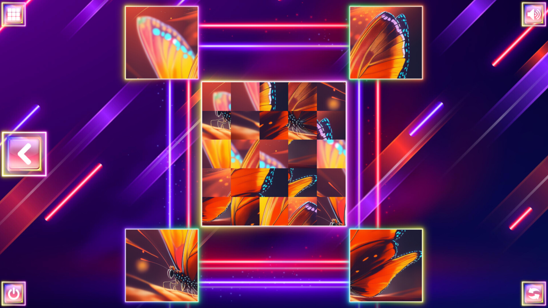 Neon Fantasy: Butterflies screenshot 5