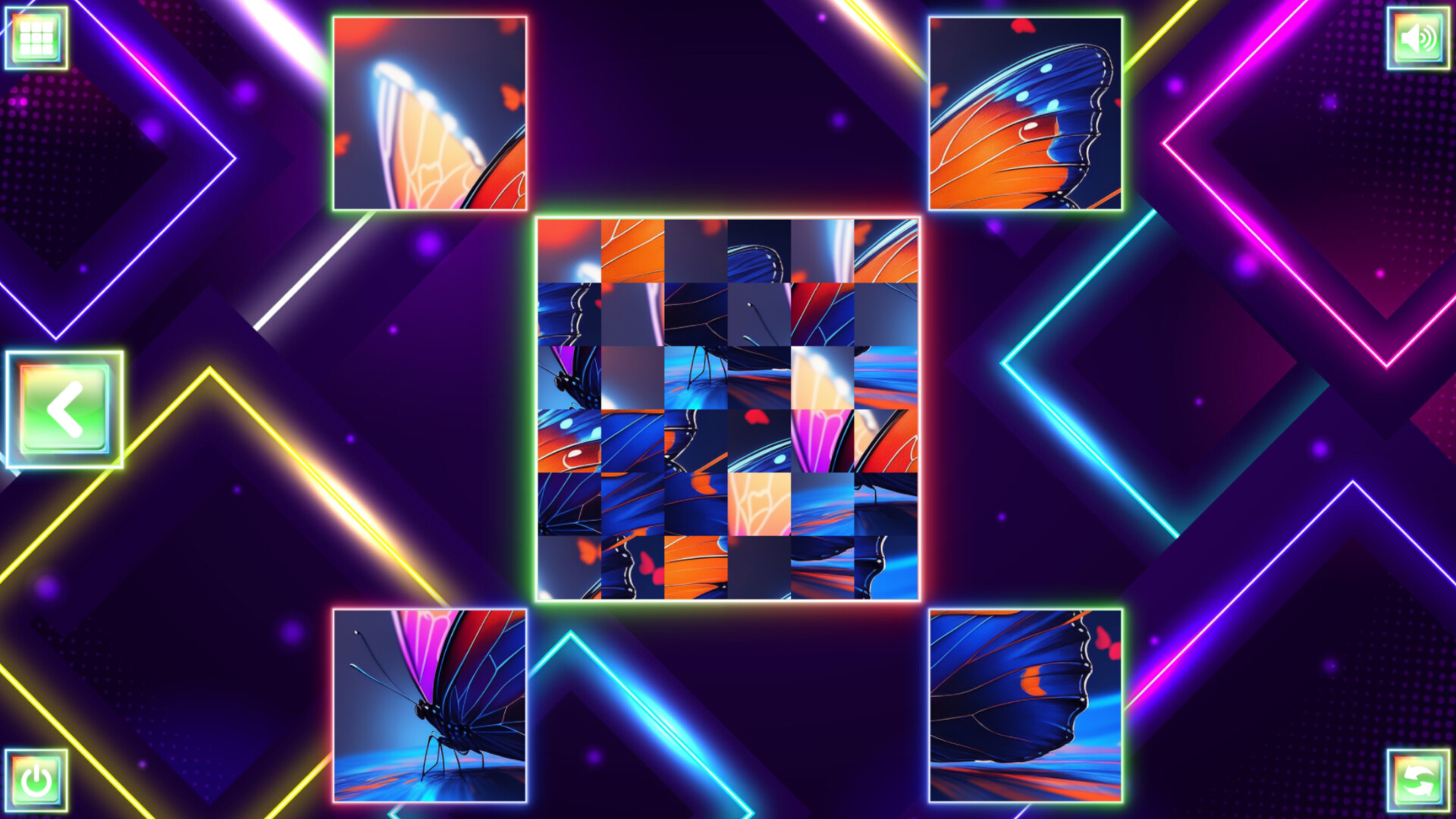 Neon Fantasy: Butterflies screenshot #7