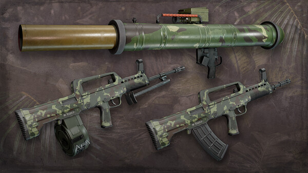 Squad Weapon Skins - Jungle Assault Pack