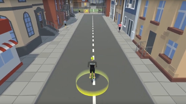 Screenshot of Pogo-Gogo gameplay showing in-action mechanics
