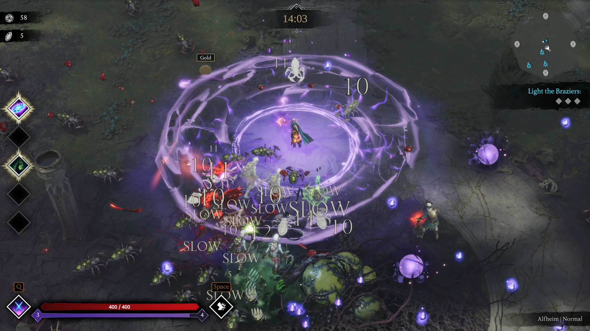 Screenshot Jotunnslayer: Hordes of Hel