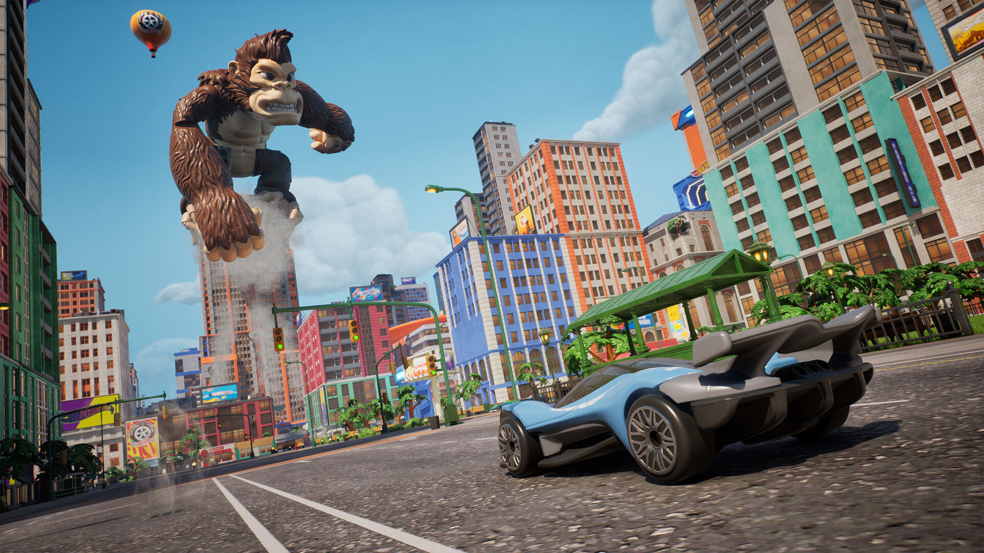 Hot Wheels Infinite Rush opens up four explorable islands, each with its own atmosphere.