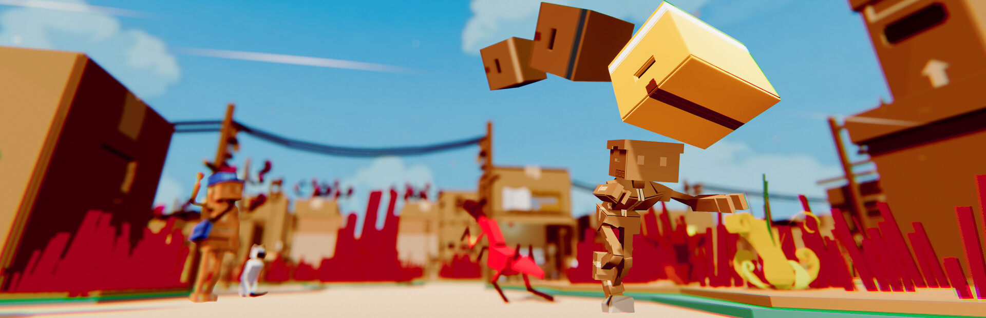 The Mystery of the Cardboard Island
