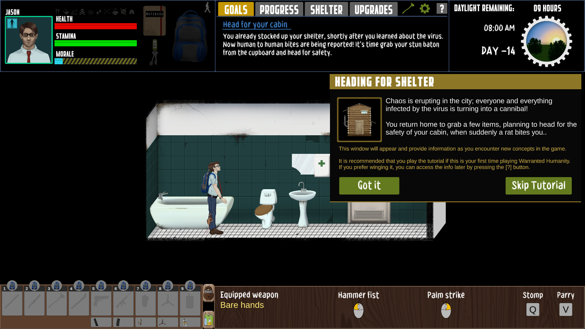 Warranted Humanity screenshot 2