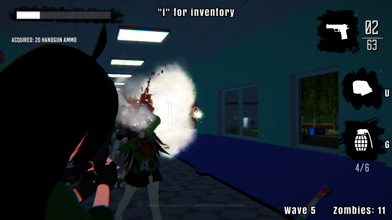 screenshot of Academia Z: The beginning of the catastrophe 1