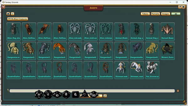 Fantasy Grounds - Devin Night Pack 176: WOTW Alien Creatures