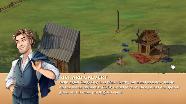 Screenshot of Corgi Race