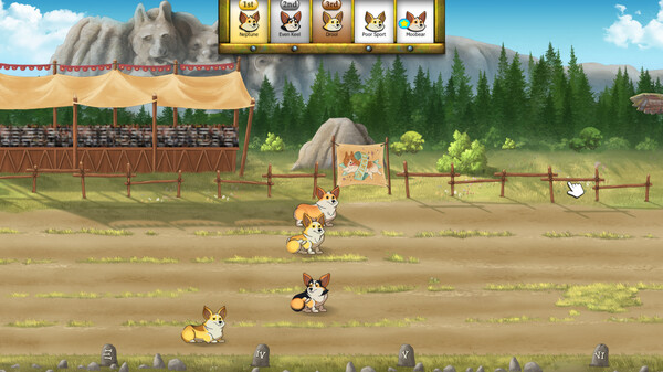 Screenshot of Corgi Race