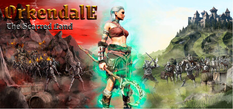 Orkendale: The Scarred Land cover art