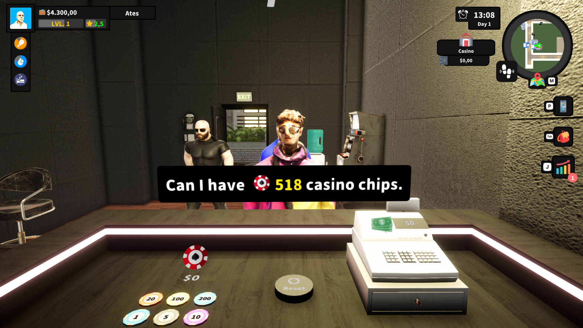 Casino Management Simulator Featured Screenshot #1