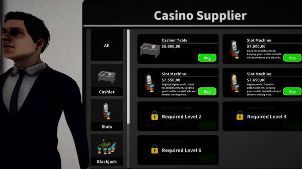 Casino Management Simulatorfor windows and Linux 1