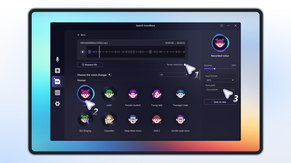 EaseUS VoiceWave screenshot 5