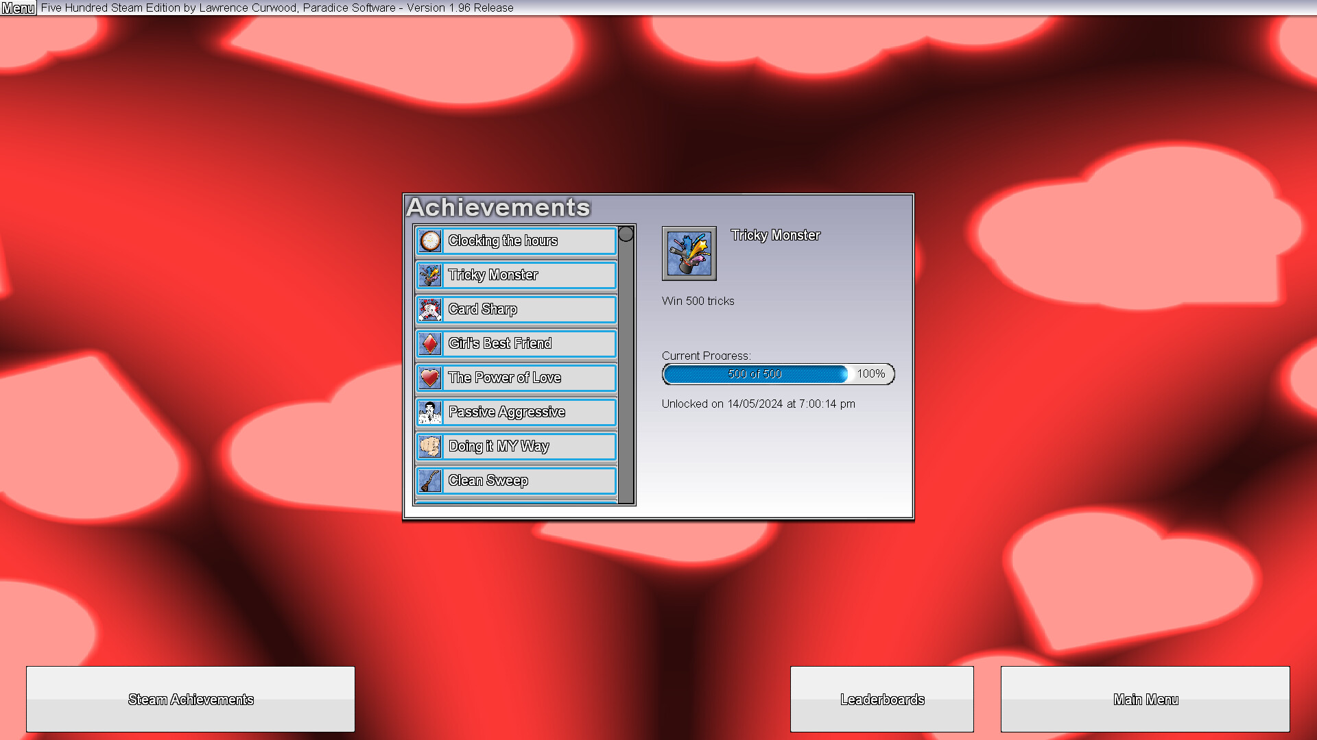 Five Hundred screenshot #6