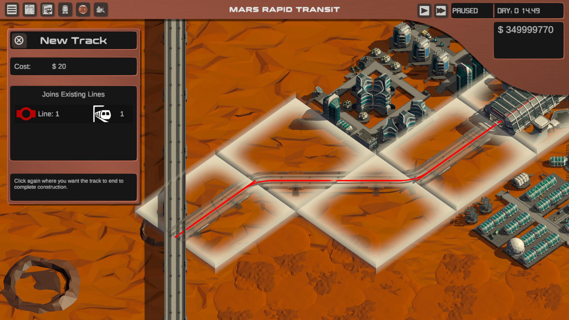 Mars Rapid Transit screenshot 2