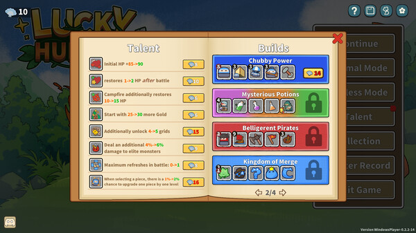 Screenshot z Lucky Hunter