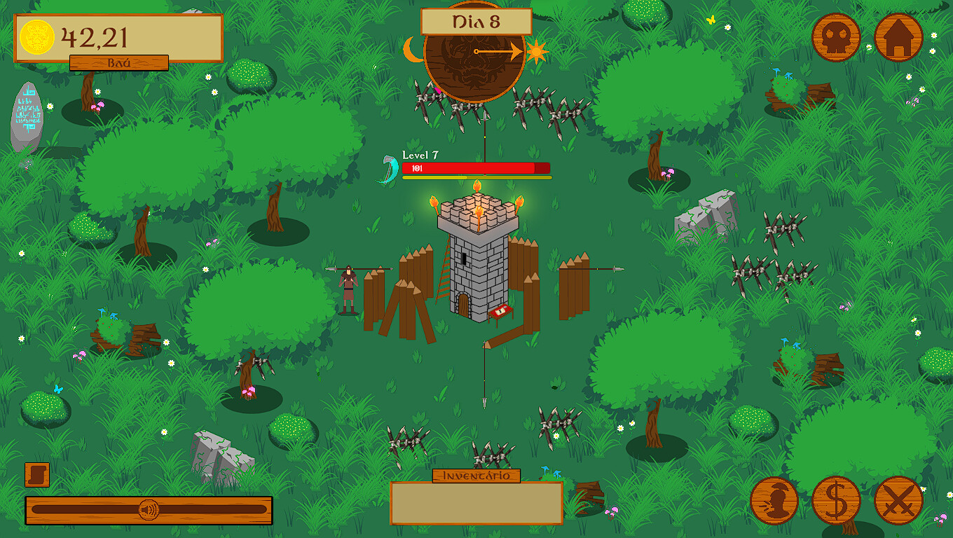 #3. 30 Days of Tower (Steam) 由: Notório Gamer