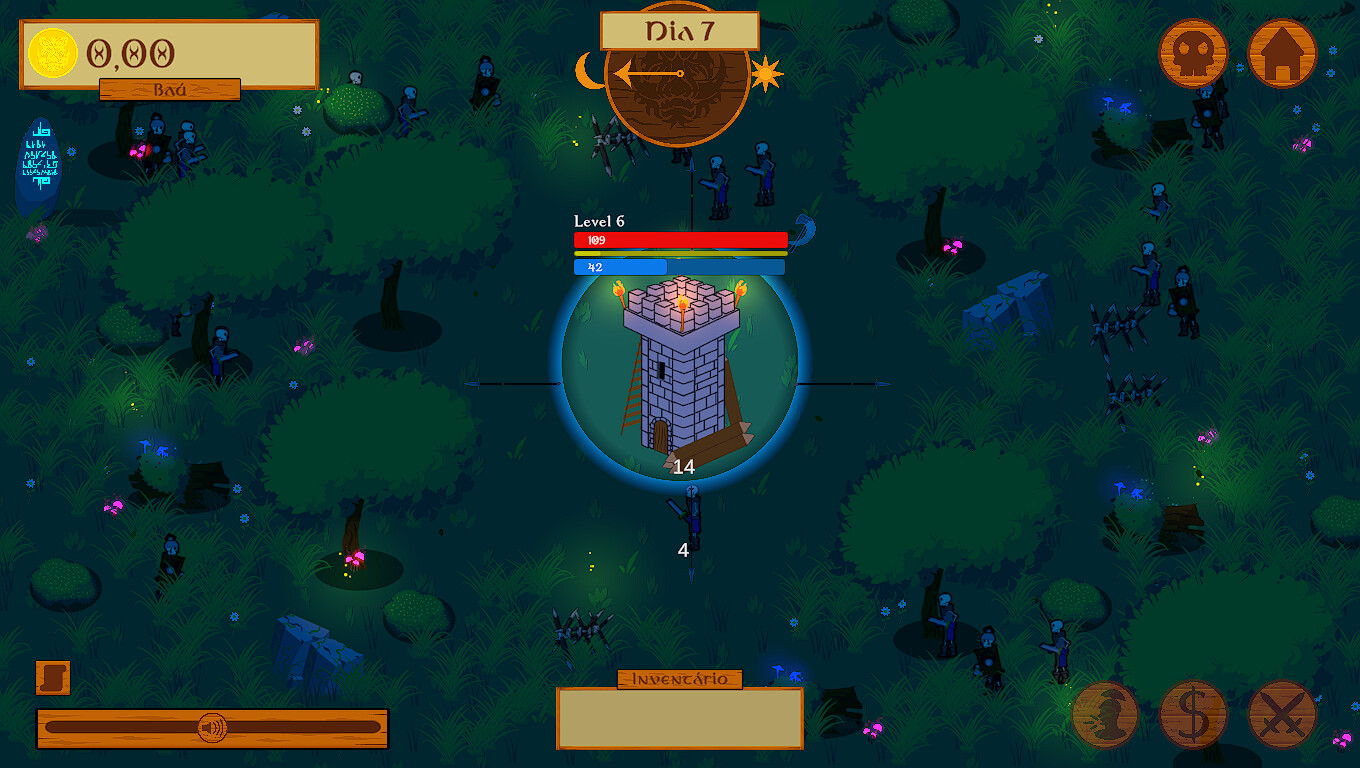 #2. 30 Days of Tower (Steam) 由: Notório Gamer