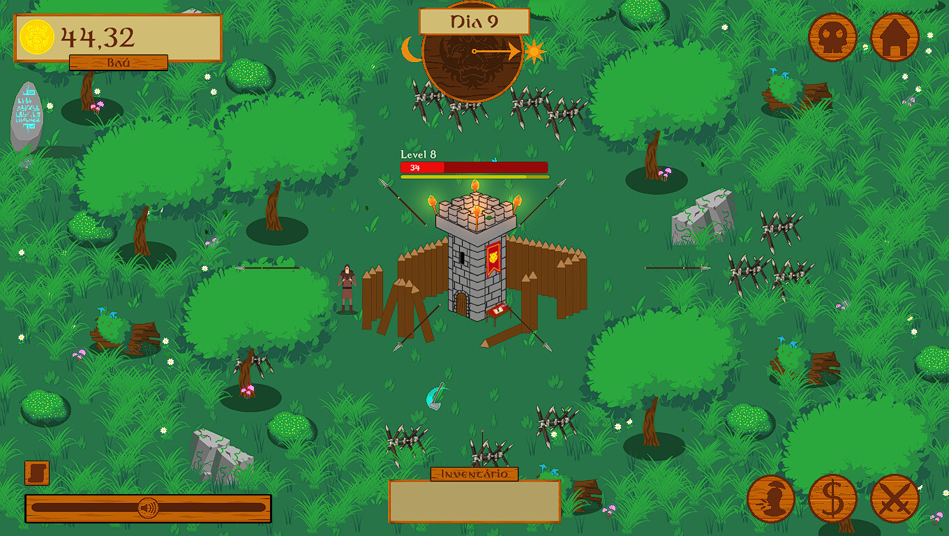 #4. 30 Days of Tower (Steam) 由: Notório Gamer