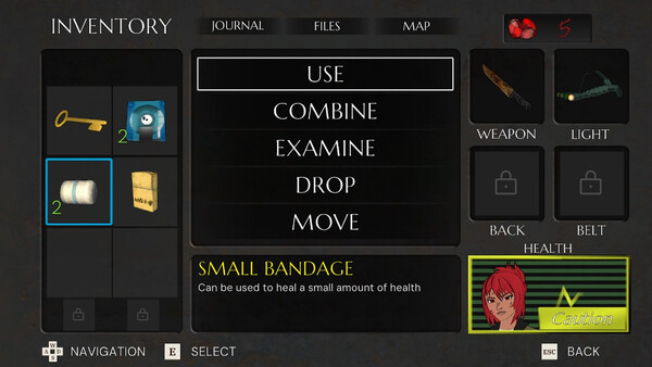 Screenshot z Sanguine