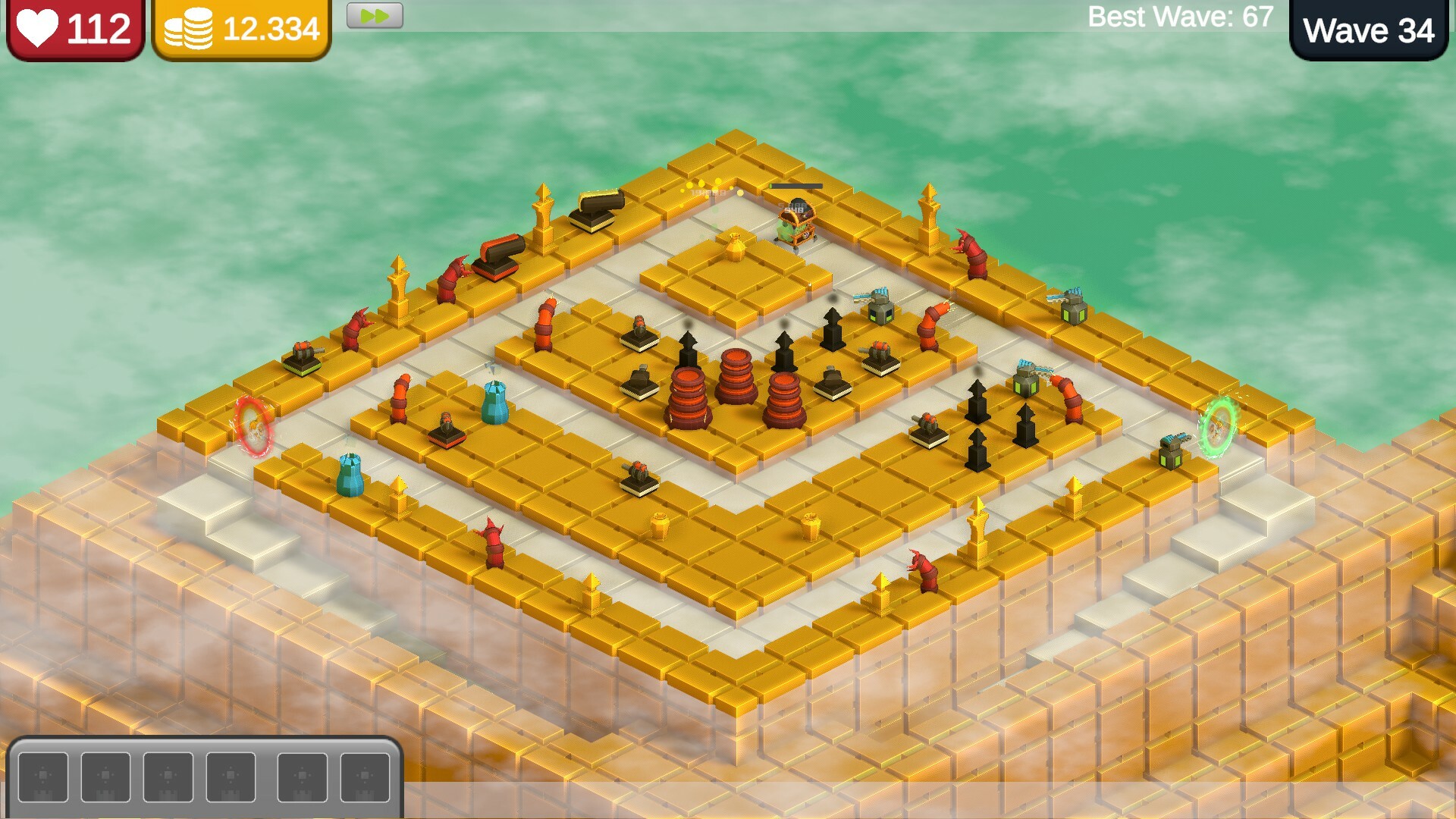 Invaders Tower Defense Online screenshot 1