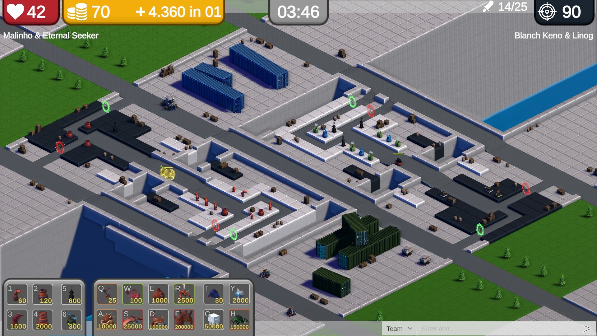 Invaders Tower Defense Online screenshot #1