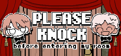 PLEASE KNOCK -before entering my room- header art