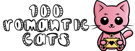 100 Romantic Cats cover art