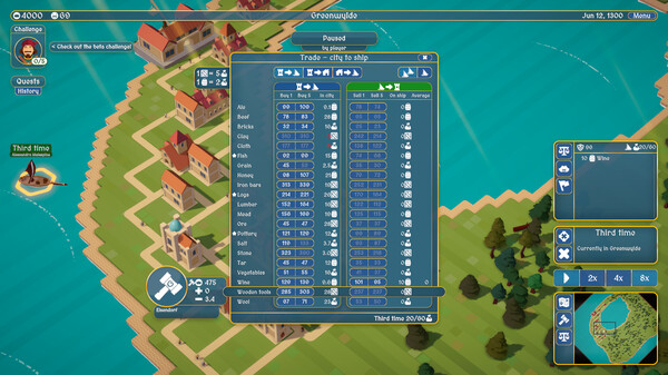 Screenshot z High Seas, High Profits!