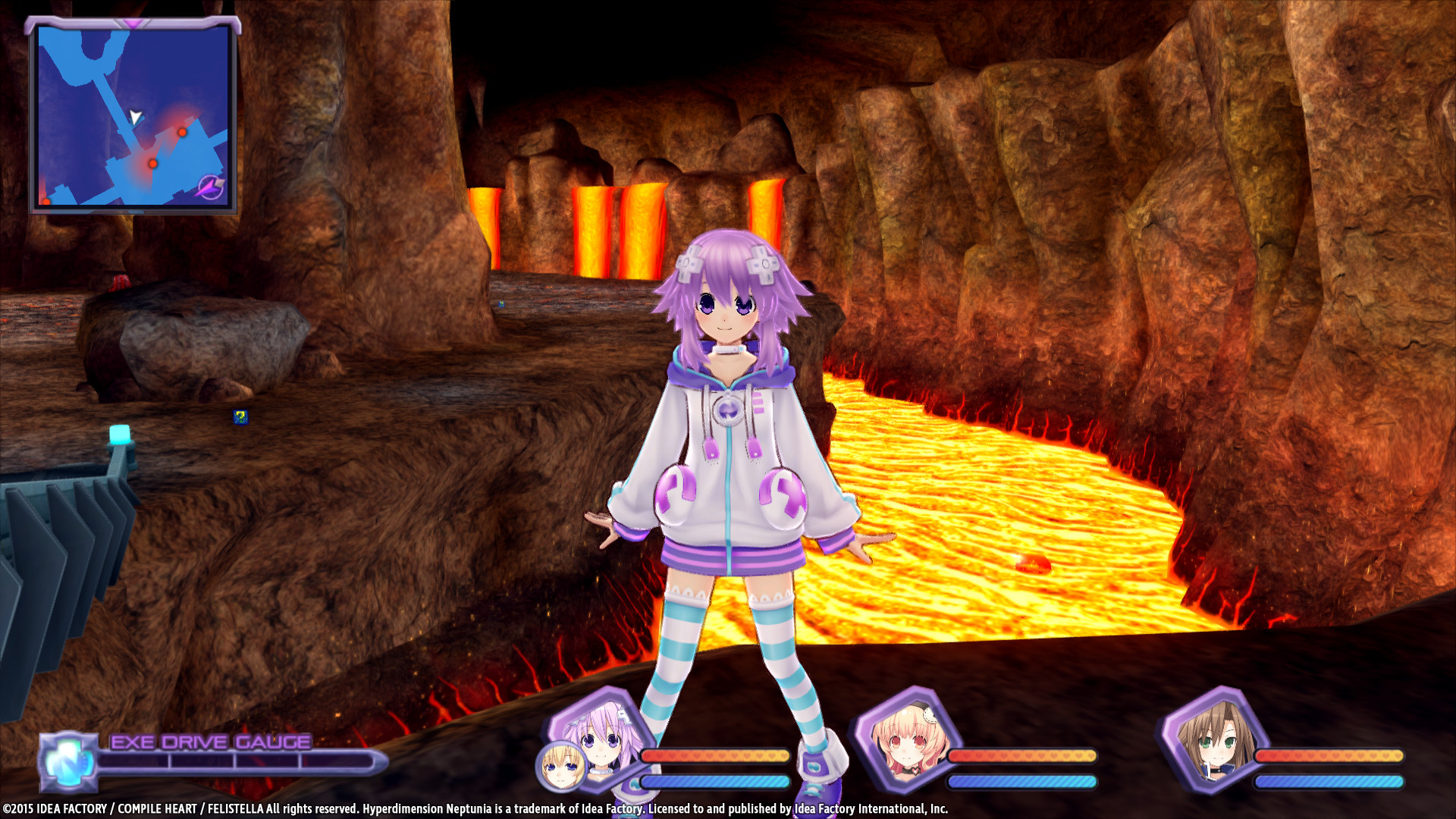 screenshot of 超次次元ゲイム ネプテューヌRe;Birth1 17