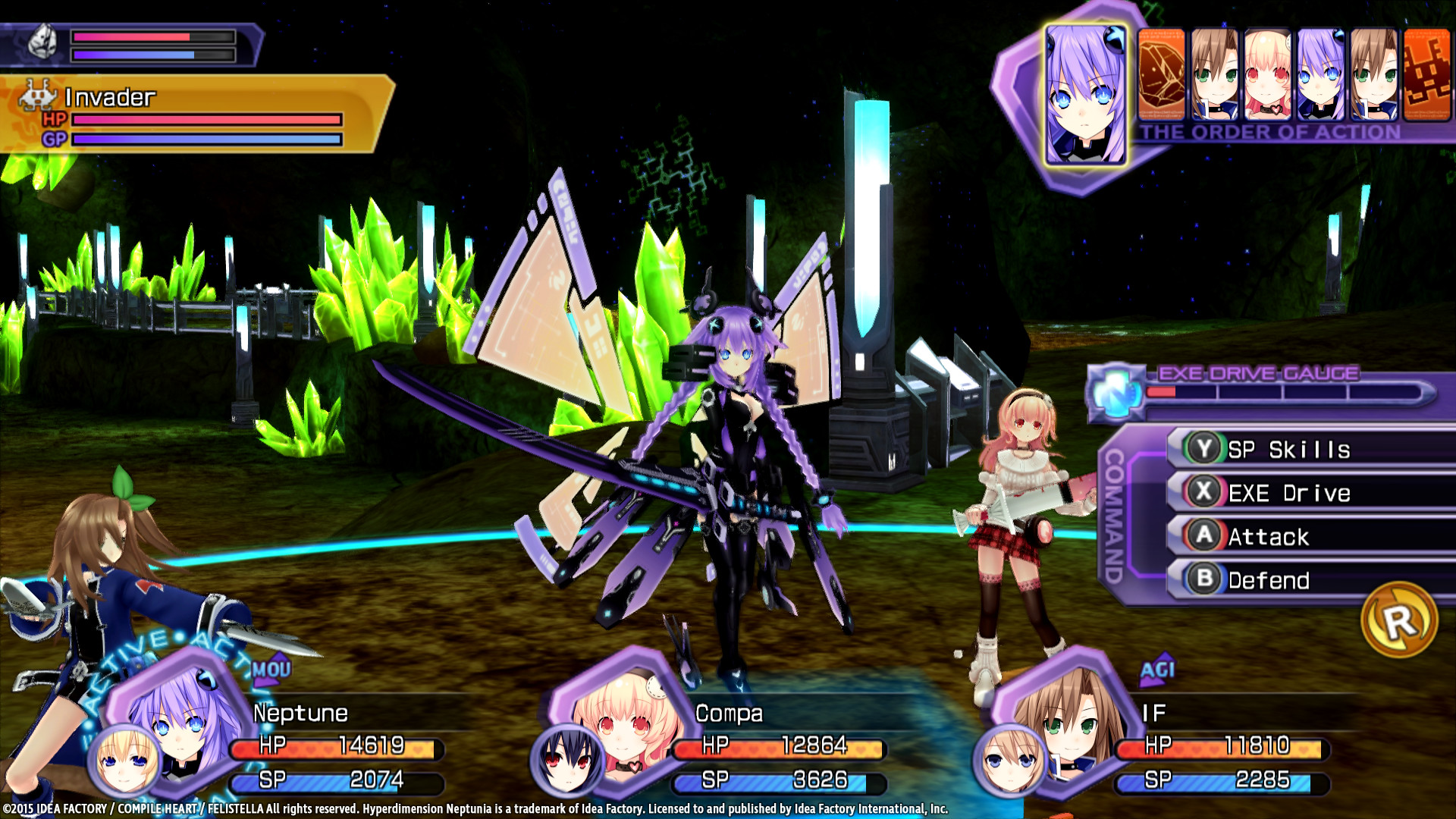 Hyperdimension Neptunia Re;Birth1 screenshot 26