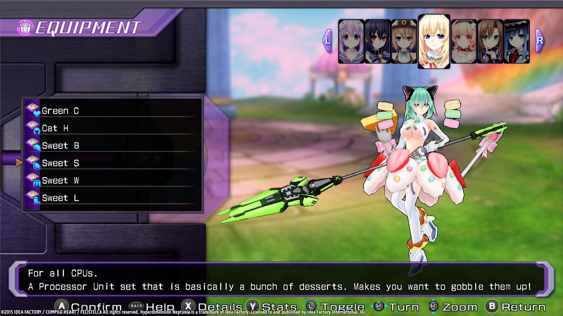 Hyperdimension Neptunia Re;Birth1