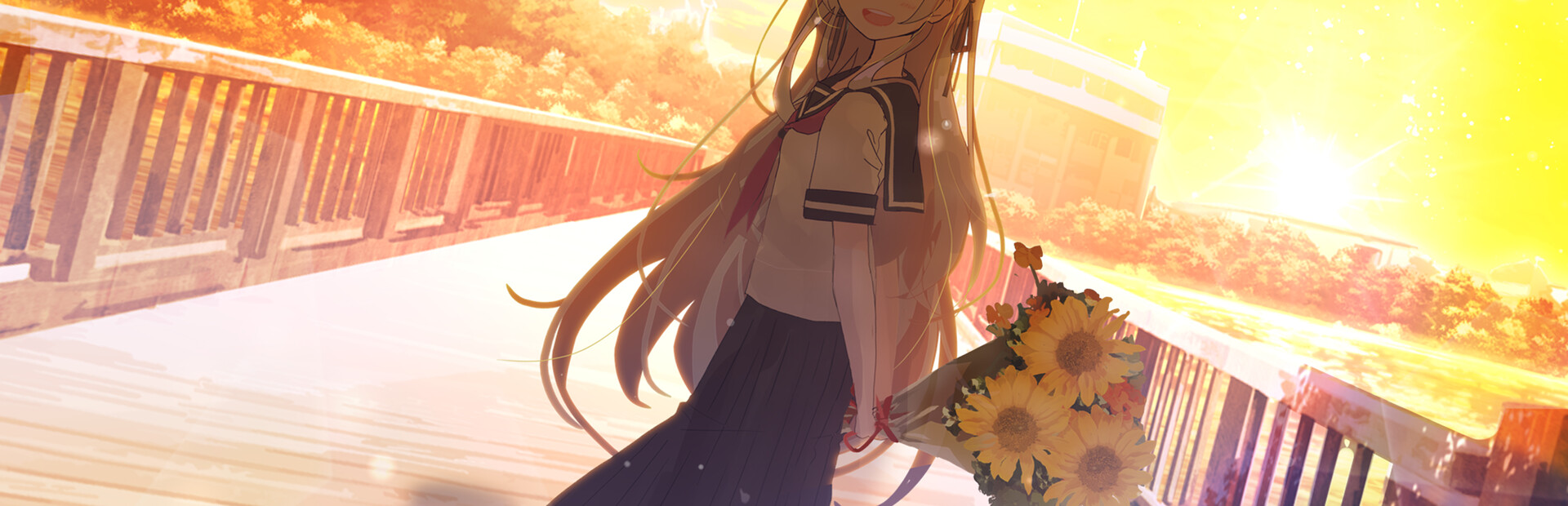 日陰の日葵 - sun in the shade