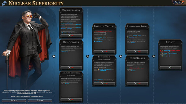 Millennia: Atomic Ambitions.