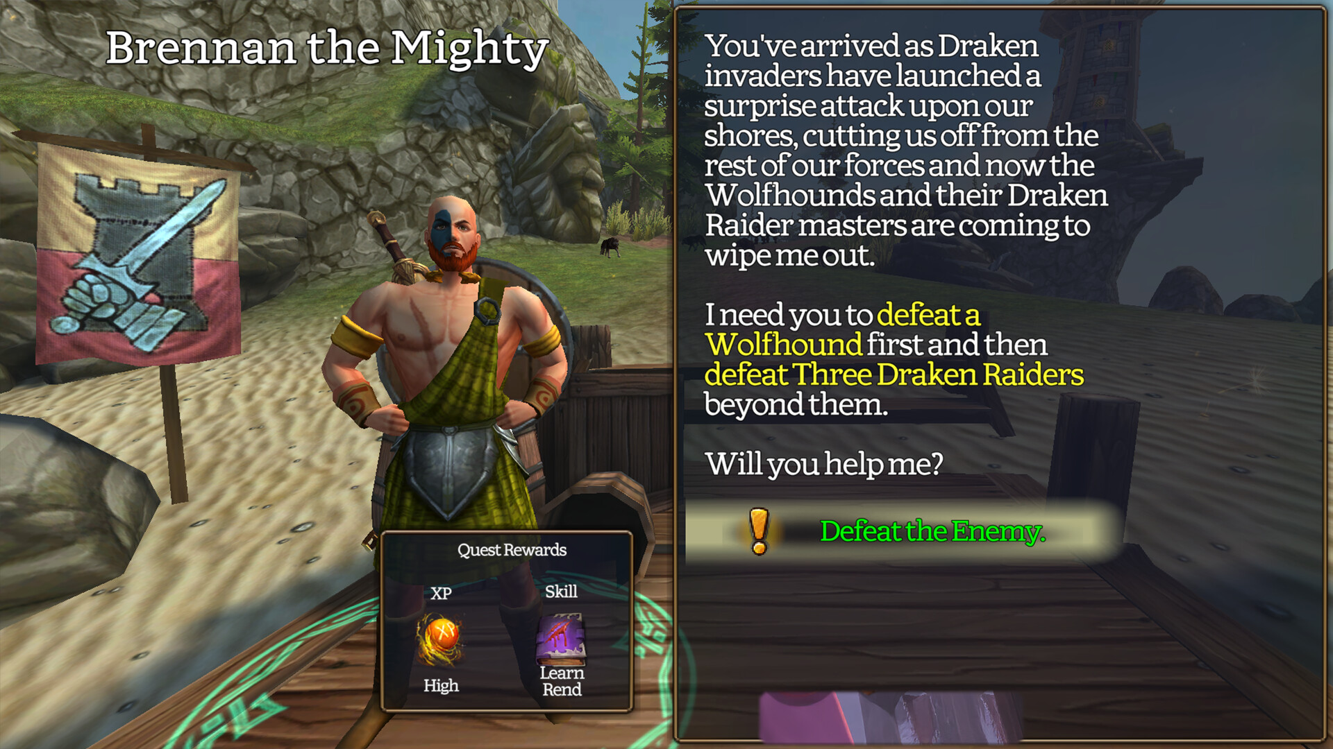 Celtic Heroes screenshot #4