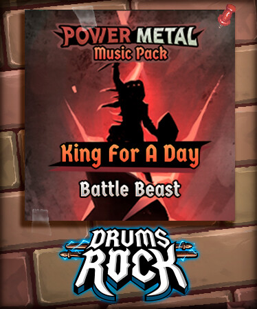 Drums Rock: Battle Beast - 'King for a Day'