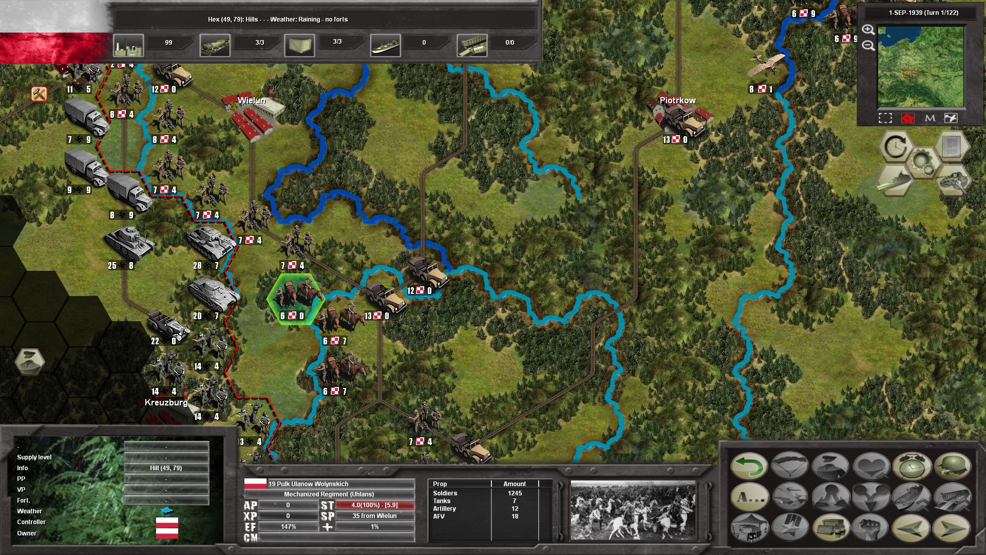 The Campaign Series: Fall Weiss screenshot #1