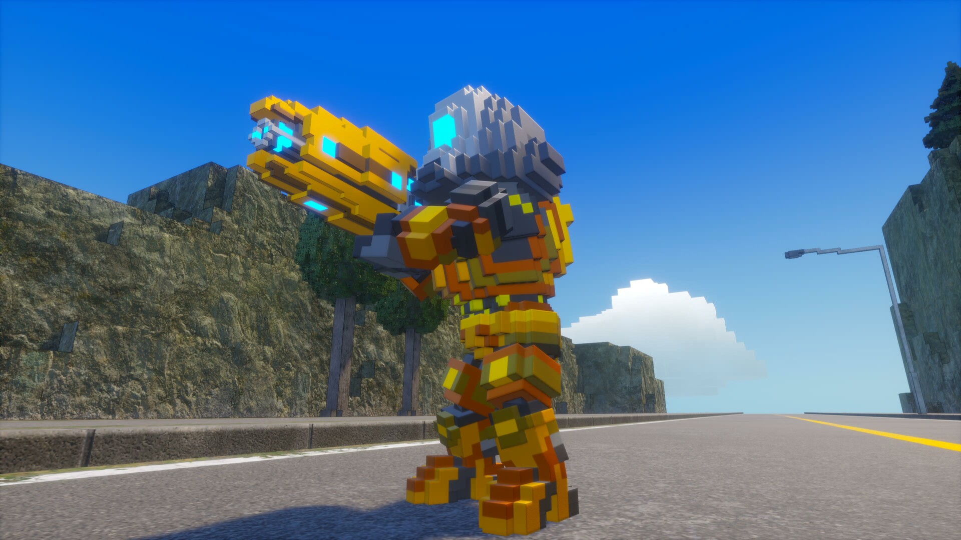 EARTH DEFENSE FORCE: WORLD BROTHERS 2 - Cosmonaut β, Wearing a Helmet: Reskin Featured Screenshot #1