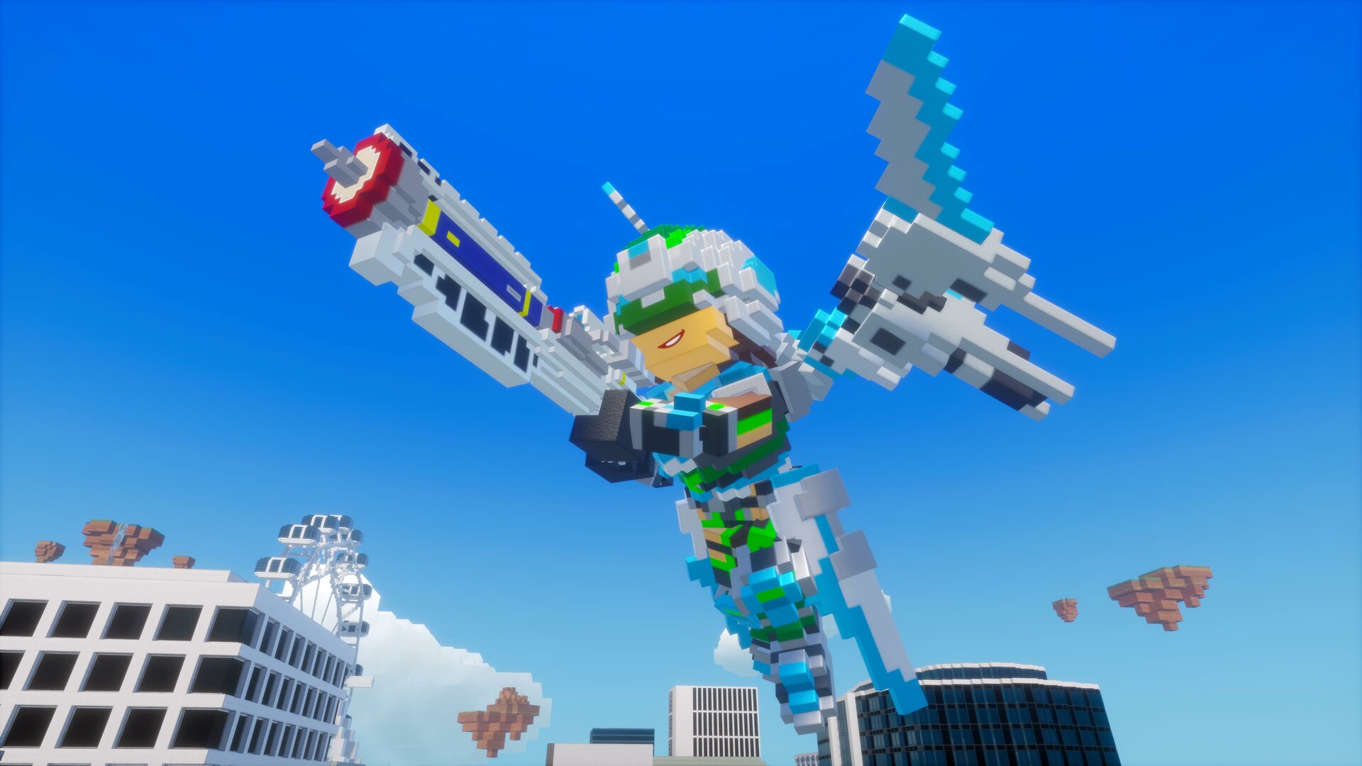 EARTH DEFENSE FORCE: WORLD BROTHERS 2 - Humanity Dominates!? Wing Diver (EDF6) Up & Coming: Reskin Featured Screenshot #1