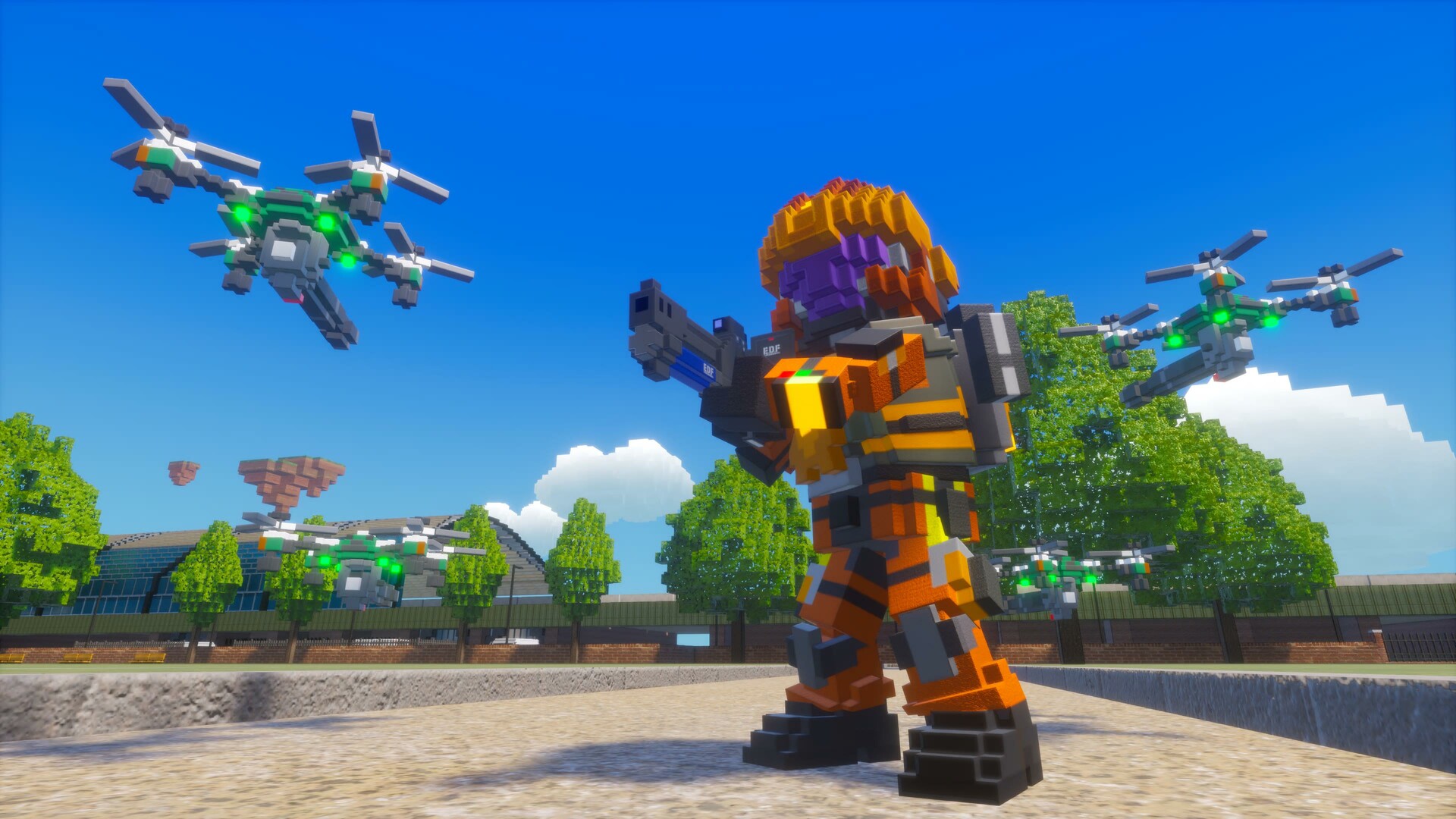 EARTH DEFENSE FORCE: WORLD BROTHERS 2 - Humanity Dominates!? Air Raider (EDF6) Up & Coming: Reskin Featured Screenshot #1