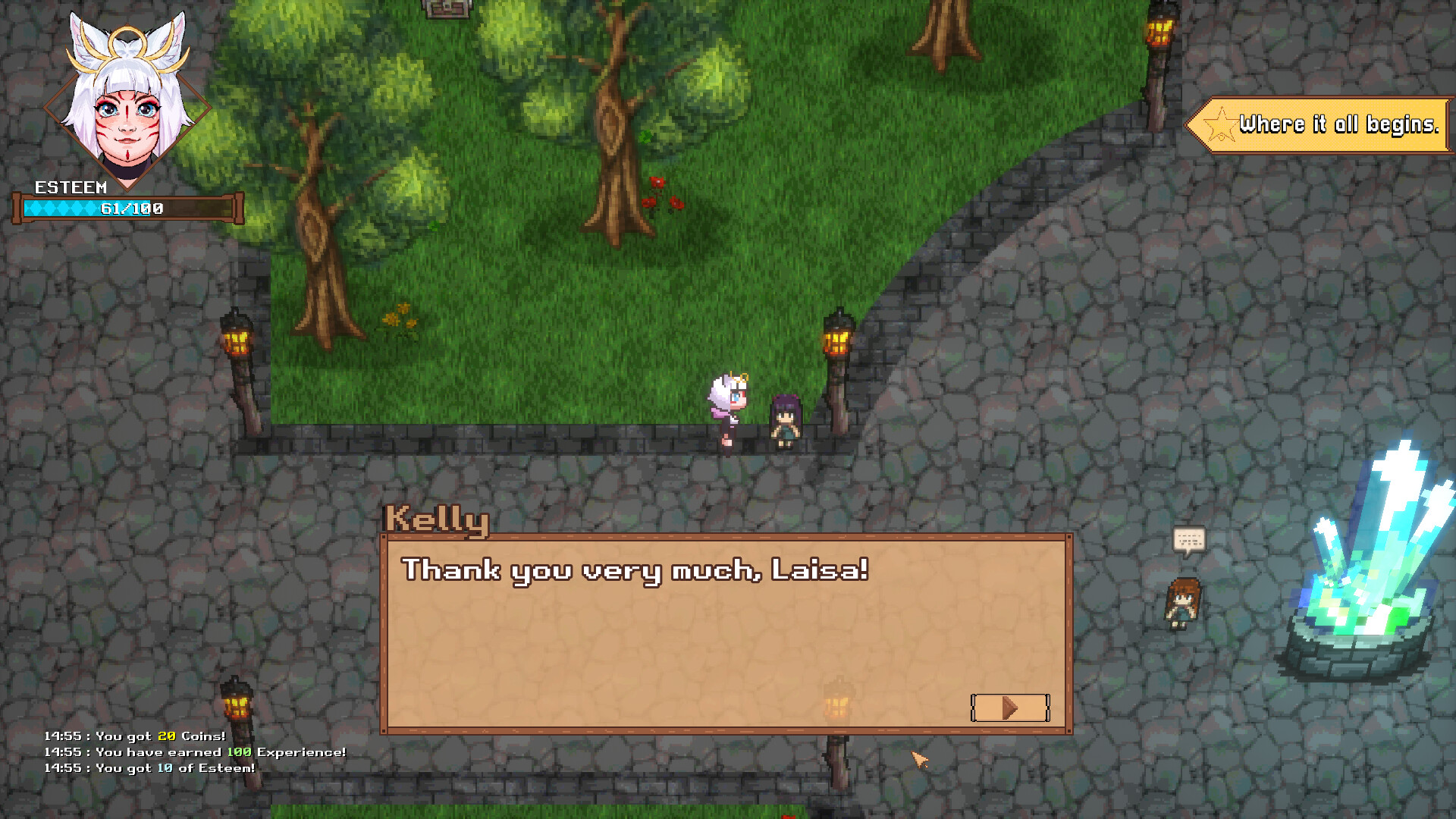 Esteem - The little wolf saga Featured Screenshot #1