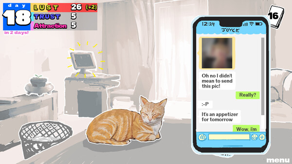Dating Joyce: a Deckbuilding Game game for windows Pc 1