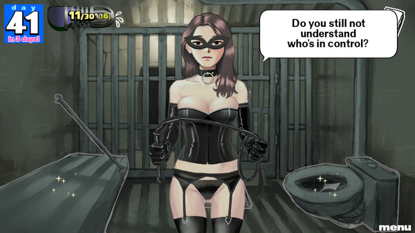 Screenshot z Dating Joyce: a Deckbuilding Game