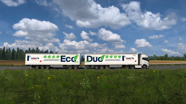 Euro Truck Simulator 2 - Schmitz Cargobull Trailer Pack — скриншот 15