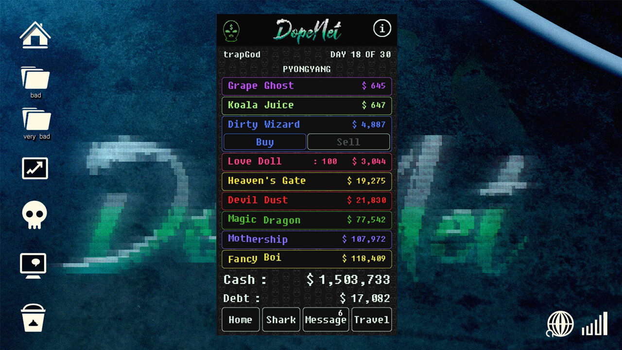 DopeNet screenshot #1