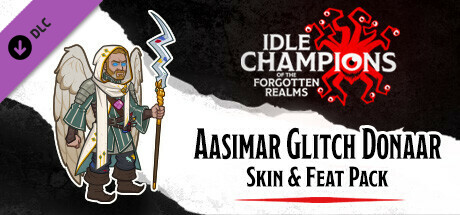 Idle Champions - Aasimar Glitch Donaar Skin & Feat Pack banner image